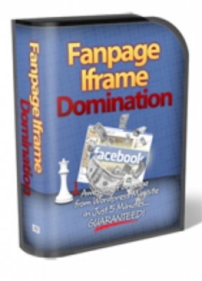 Product picture Facebook Fan Page iFrame Domination with MRR + FREE Bonus!